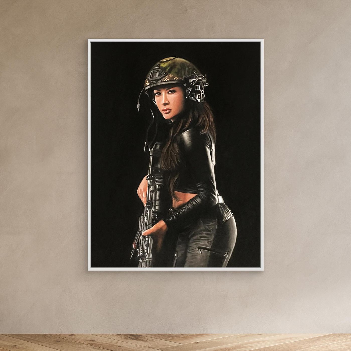 Shadow Hunter Canvas Art Print
