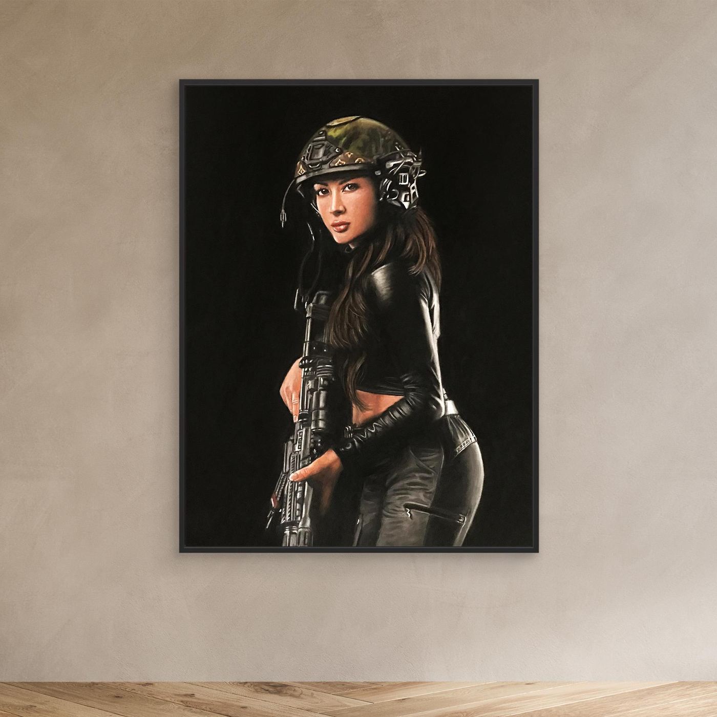 Shadow Hunter Canvas Art Print