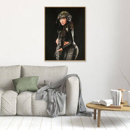 Shadow Hunter Canvas Art Print