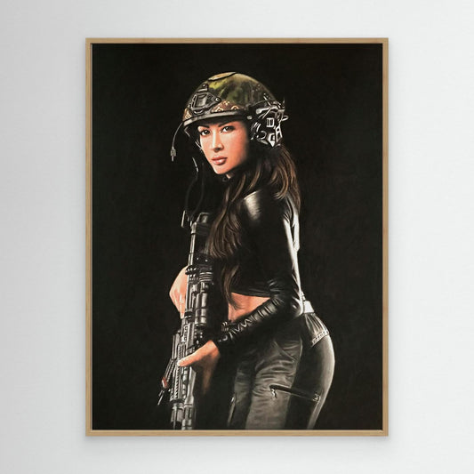 Shadow Hunter Canvas Art Print