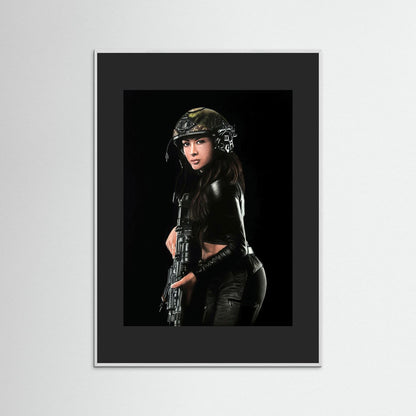 Shadow Hunter Framed Fine Art Print