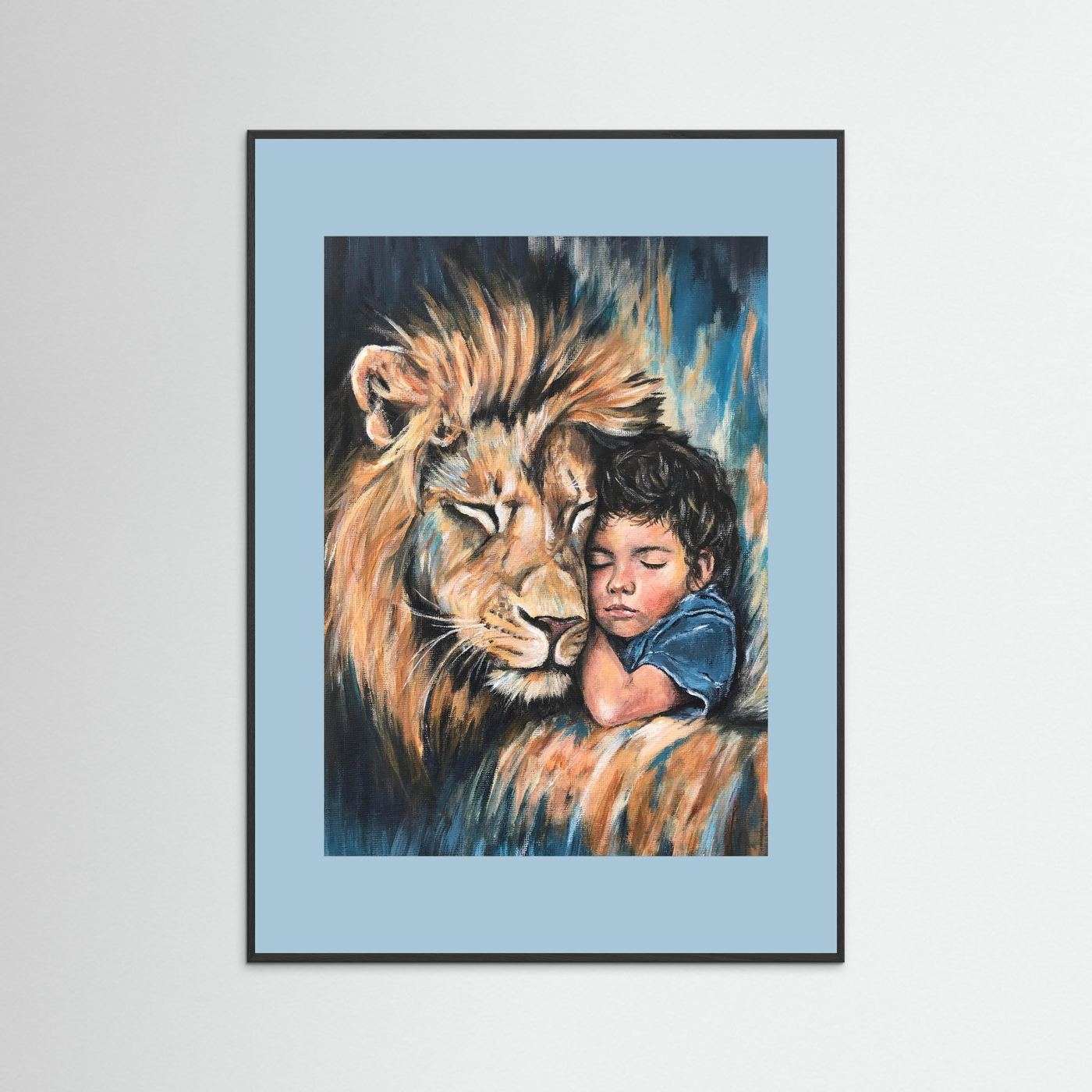 Guardian Dreams Framed Fine Art Print