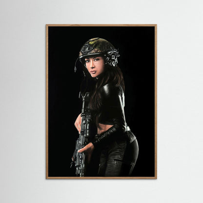 Shadow Hunter Framed Fine Art Print