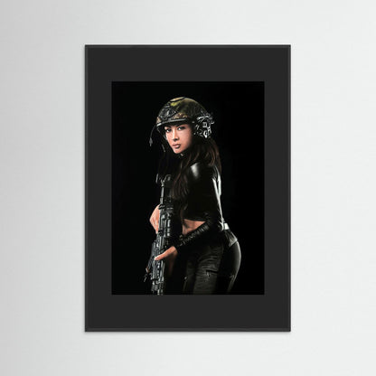 Shadow Hunter Framed Fine Art Print