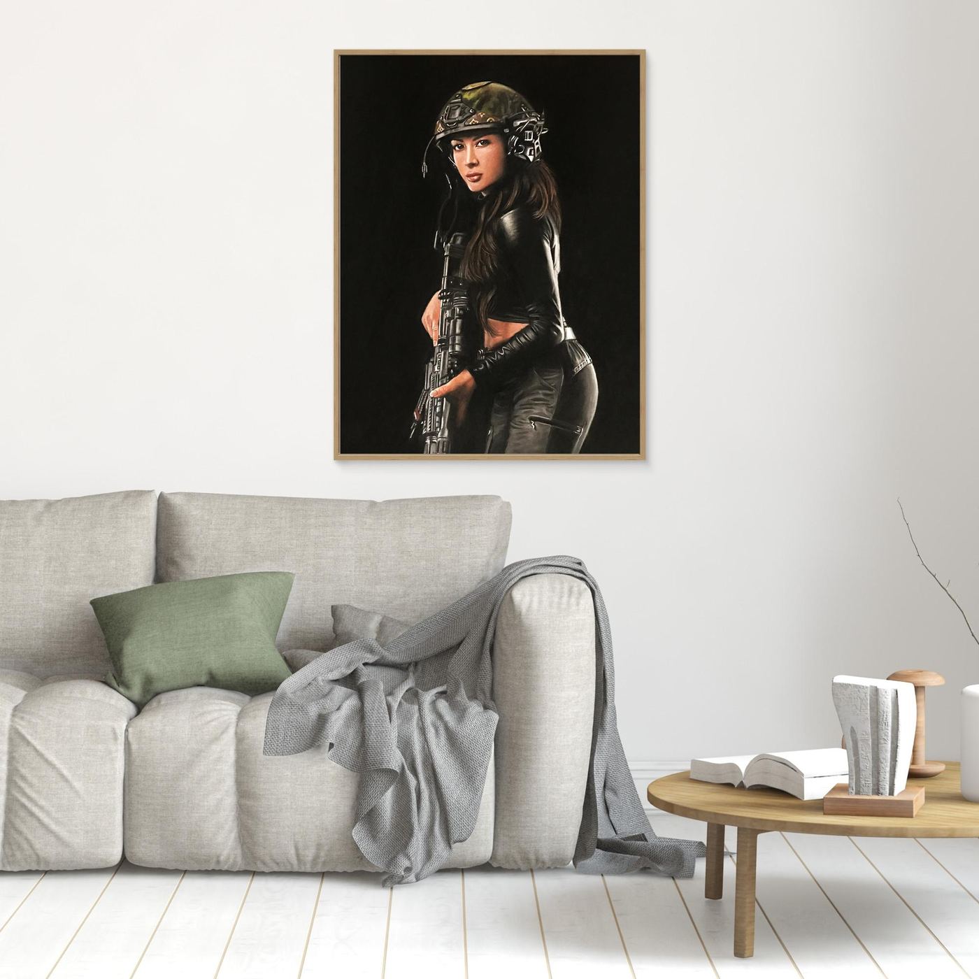 Shadow Hunter Canvas Art Print