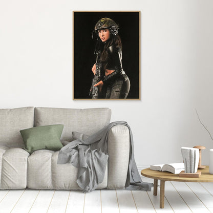 Shadow Hunter Canvas Art Print