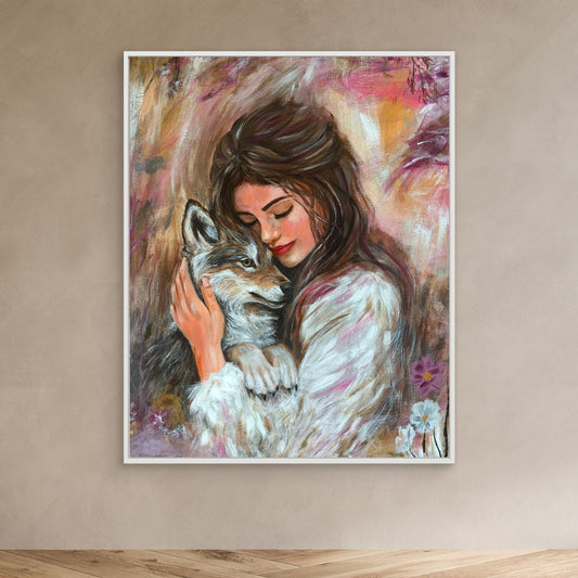 Where The Wild Finds Home Canvas Art Print