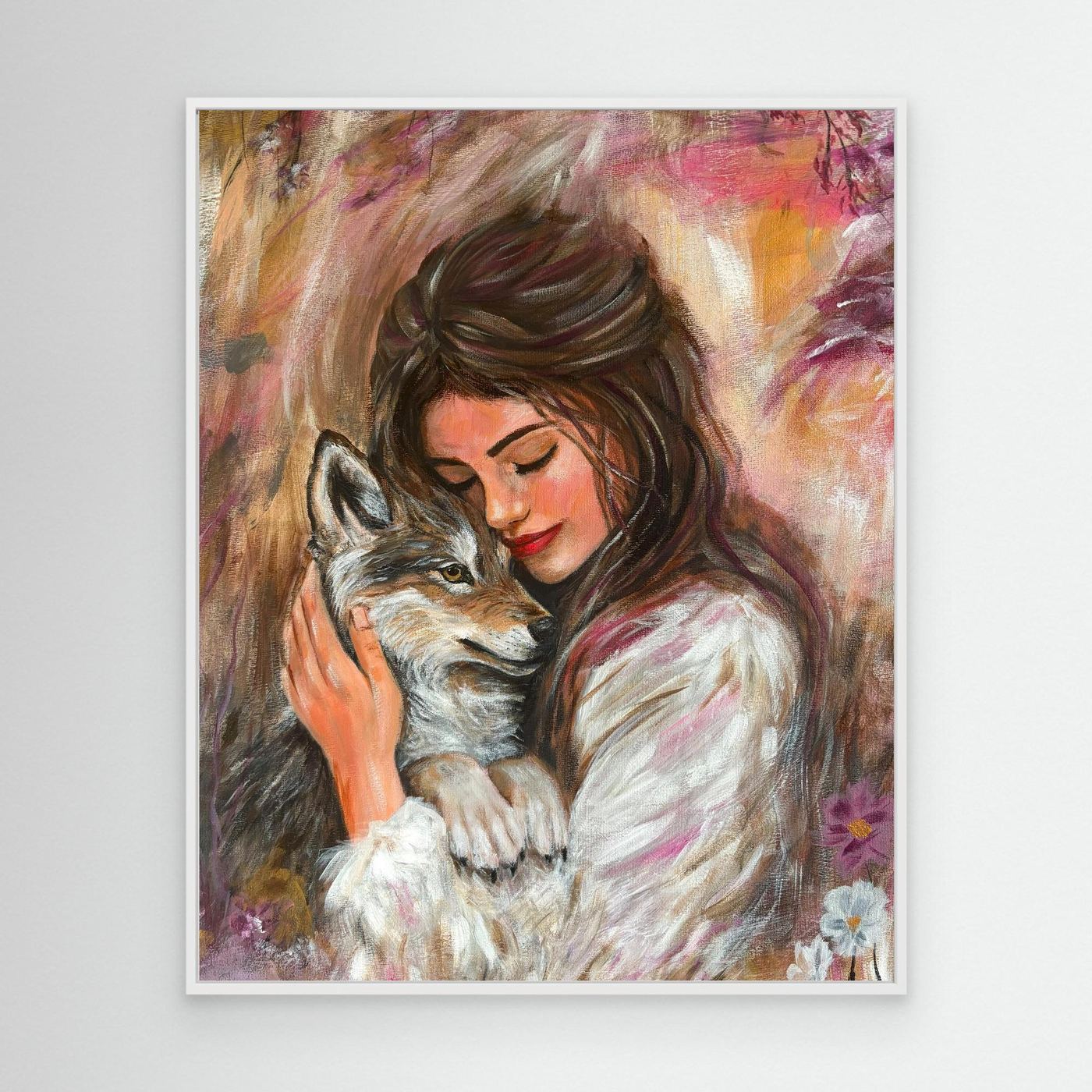  Where The Wild Finds Home Framed Canvas Print