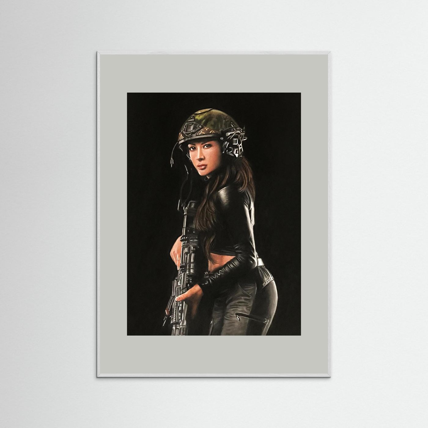 Shadow Hunter Framed Fine Art Print