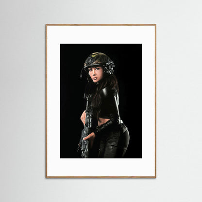 Shadow Hunter Framed Fine Art Print