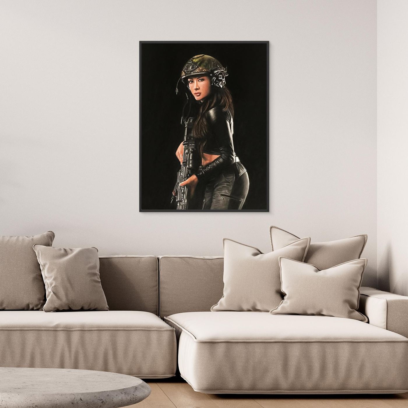Shadow Hunter Canvas Art Print