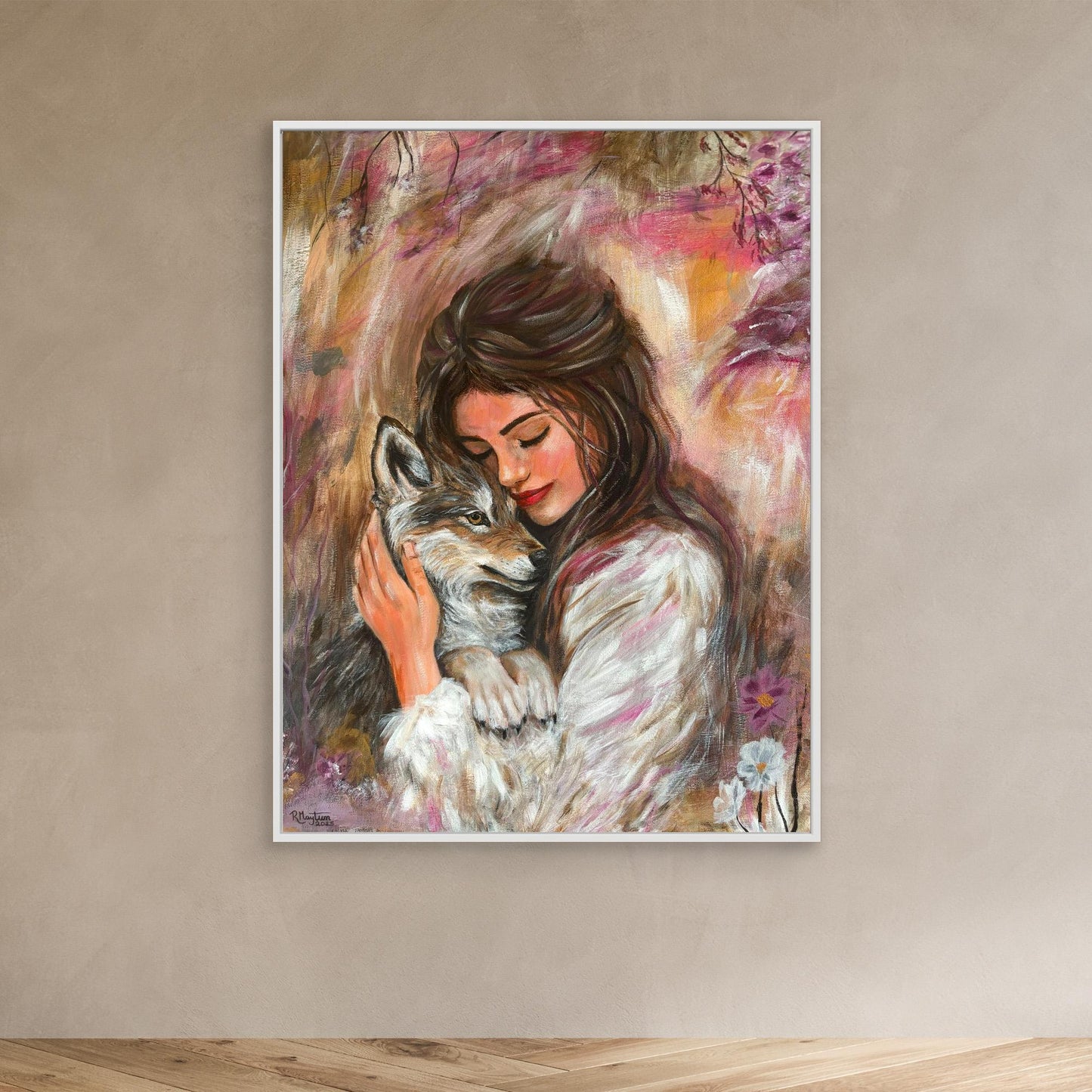 "Where The Wild Find Home" Canvas Print