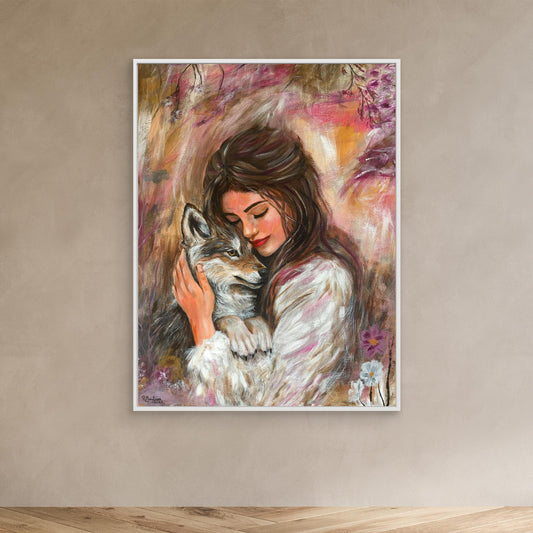 "Where The Wild Find Home" Canvas Print